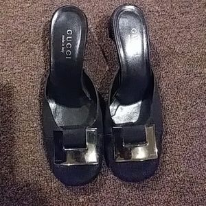 Gucci Pony hair low heels. Size 7B